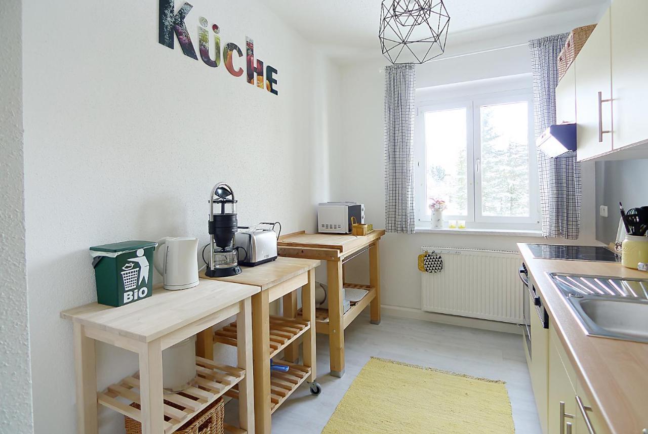 Haus Donnerberg Rehefeld Appartement Altenberg Buitenkant foto